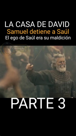 El tormento de saul lo corrompió y su ego era su maldición( Samuel detiene a saul parte 3)