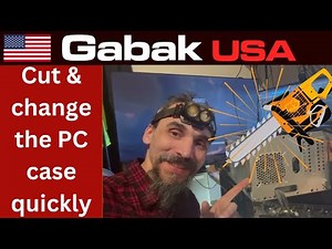 How to cut and Modify a Computer Case FAST