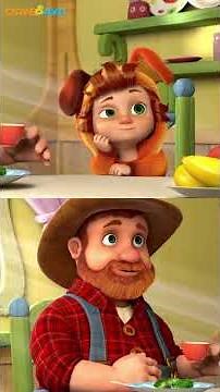 😊 The Farmer in the Dell | Nursery Rhymes | Apples and Bananas Part 2 | Baby Songs by Dave and Ava 😊