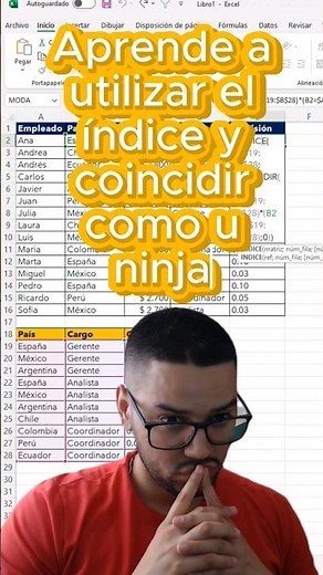 Learn to use the index and match like a ninja #excel #learnexcel #exceltips #tutorials