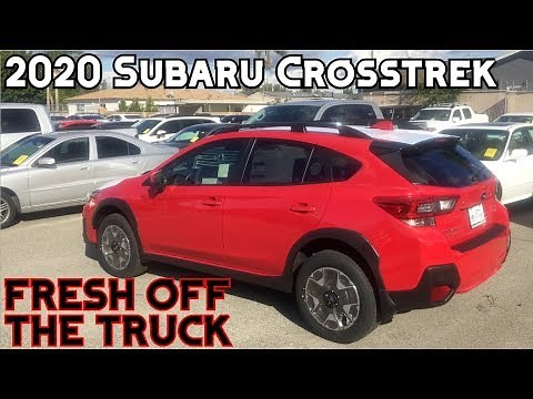 2020 Subaru Crosstrek Pure Red and New Features