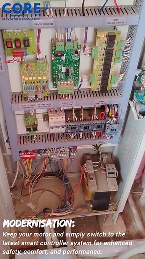 Lift Modernisation: Old Motor, New Controller Upgrade | Real-Site Video