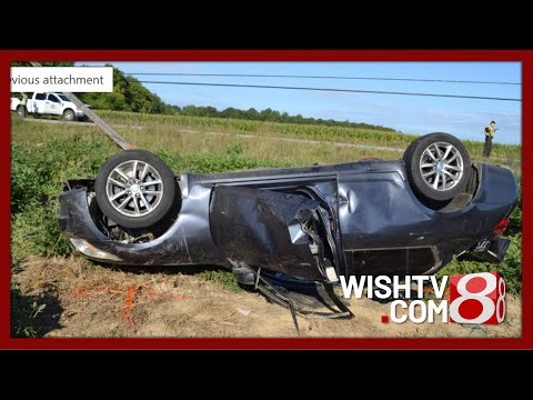 18-year-old from Indy critical after car flips in Madison County