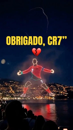 Madeira Says Goodbye to Ronaldo With Drones 🇵🇹💔