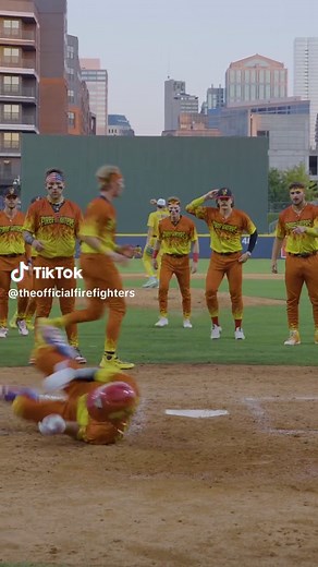 Stop, Drop, and Roll: The Ultimate Firefighters vs. Bananas Baseball Showdown