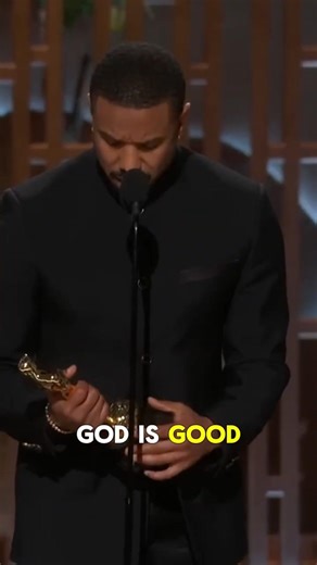 Michael B. Jordan wins for best actor #movies #oscars #oscars2026 #michaelbjordan
