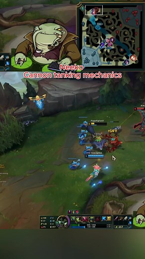 1.7M views · 16K reactions | cannon tanking mechanics #leagueoflegends #gaming #explorepage #viral | El Gamer | Facebook