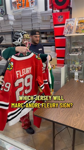 Which jersey will Marc-Andre Fleury sign? 🤔 #pittsburgh #penguins #pittsburghpenguins #letsgopens #marcandrefleury #pittsburghpa #minnesotawild #chicagoblackhawks #vegasgoldenknights #canada #teamcanada #nhl | Total Sports Enterprises