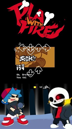 Fell Sans turned Lyric Mode! #undertale #undertalefangame #fnf