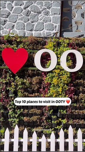 Top 10 Places to Visit in Ooty in One Day| Ooty Travel Guide 2026 | Must Visit Tourist Spots in Ooty