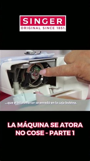 ¡LA MÁQUINA SE ATORA Y NO COSE! - PARTE 1