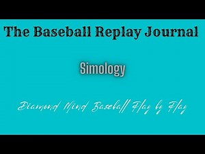 Diamond Mind Baseball Play By Play