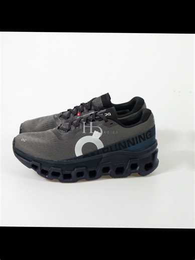 On Cloudmonster 2 Men Running Shoes - Asphalt Iron