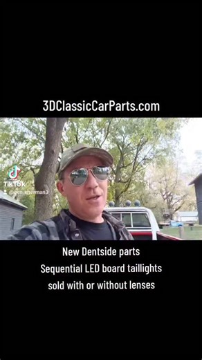 You can find these and more parts for your old Ford on our website 3dclassiccarparts.com All our parts are made in America American parts for American steel. If you have any questions, just ask. Thank you Ford people #dentside #ford #bronco #f100 #ledlights | 3D Classic Car Parts