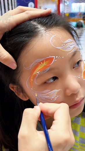 52K views · 1.2K reactions | Koi fish face painting is one of the...
