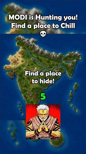MODI is Hunting you!💀 #minecraft