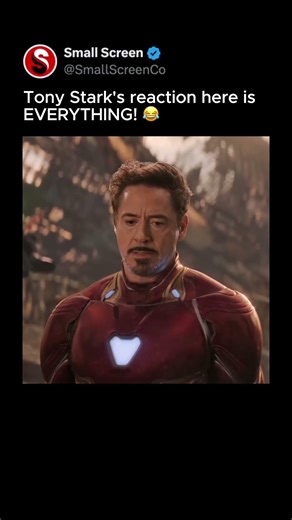Tony Stark’s Reaction Is PERFECT 😂😳