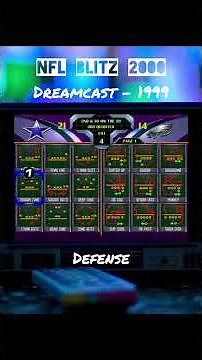 NFL Blitz 2000 Dreamcast - 1999 Defense
