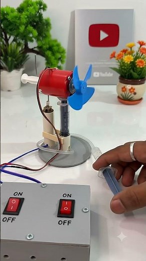 Science project hydraulicfanstudents working model easy science exhibition projects #schoolproject​.