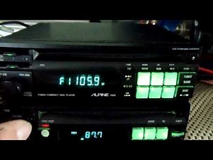 *~*~* Alpine 7909 Car Cd Player *~*~* RARE OLD SCHOOL BEST QUALITY Part 2