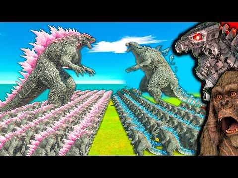 TEAM Evolved Godzilla vs TEAM Kaiju in ARBS