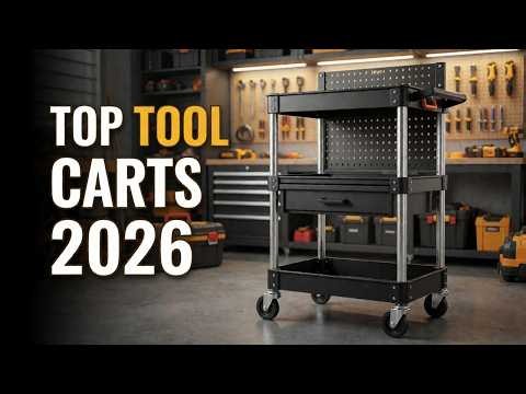 Top 5 Rolling Tool Carts of 2026