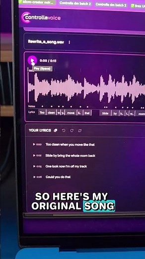 Lyrics swap too cruel