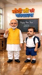 🤣 Modi Ji Ki Paathshala | Ep – 03 | Modi Ji & Rahul Gandhi Comedy Show 🔥#funny #trending #shorts