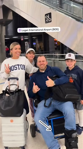 Yep, that’s him. Broken foot. Official cause: Tailgating too hard. 🏈🤦🏼‍♀️🍻 Go Pats tho. 💥 | Maria Sansone