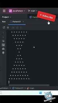 👉 Java Star Pattern Program 🔥 | Easy Trick to Print Patterns in Java (Beginner Friendly) #java