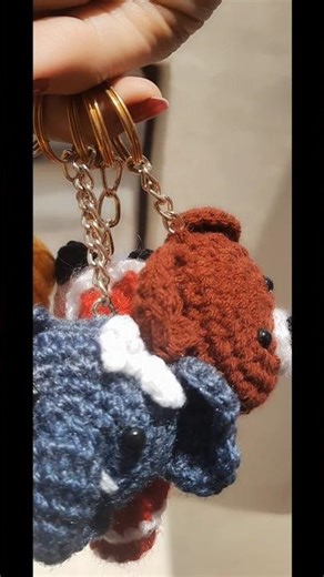 diy keychain ❣️... #twistandthread#youtubeshorts#handmade#crochet#trandingdiy#trandingsong#luckyday