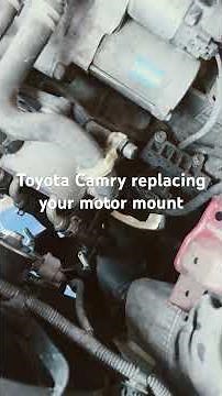 Toyota Camry, how to replace your motor mount ￼