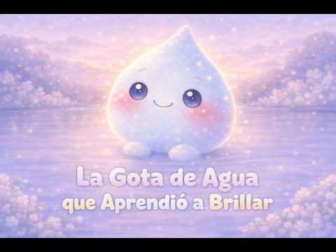 💧✨ LA GOTA DE AGUA QUE APRENDIÓ A BRILLAR | Cuento relajante para niños | Calma Kids 🌈