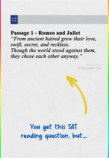You're Reading SAT Questions Wrong... #satprep #digitalsat #satstrategies #satmath #satreading