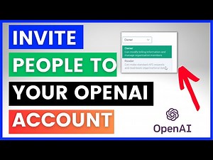 How To Invite People To Your OpenAI Account? [in 2023]