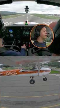 This Landing Made the Flight Instructor Giggle #flighttraining #flying #groundschool #studentpilot