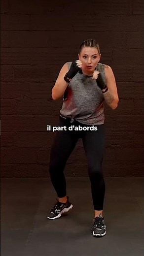 Séance de cardio boxing intense !