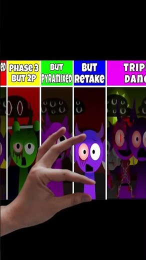 Hyper Shifted Phase 3 Chaos | Pyramixed x2P x Retake x Triple Dance #sprunki #sprunkimod #incredibox