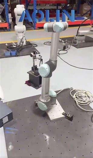 Next-Gen Automation: Cobot Robot Doing Precision Tasks