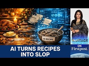 Why AI Recipes Are Ruining the Holiday Season | Vantage with Palki Sharma | N18G