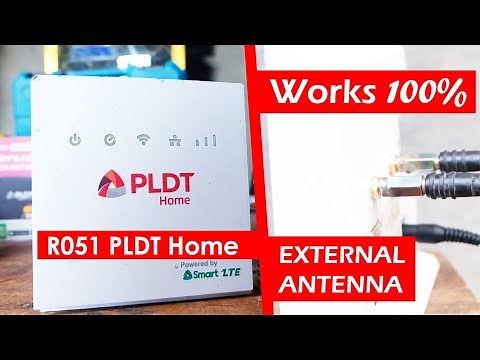 How to modify R051 PLDTHome Wifi with External Antenna Connector #modem