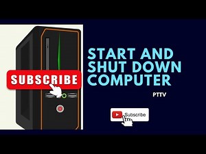 START AND SHUTDOWN COMPUTER - TAGALOG TUTORIAL |PTTV