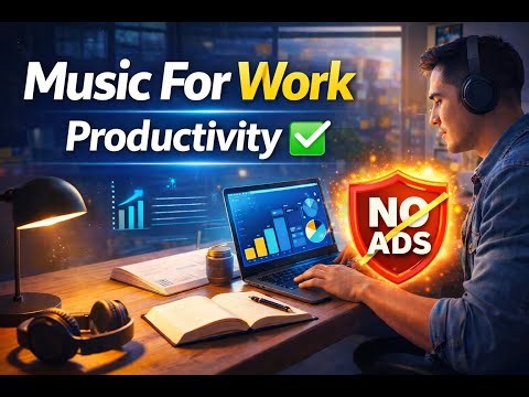 Workflow Focus Music 🎧 Background Audio for Consistent Work Sessions
