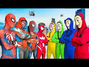 Nhện Đỏ Và Lớp Huấn Luyện Bí Ẩn Dành Cho Siêu Nhân Nhện Mới || Tổng Hợp Video Hành Động