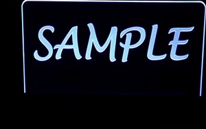 Recording Quiet Please Music Studio Court Room Left or Right Flag Mount or Flat to The Wall 11-21" Acrylic with 15-30 LEDs & 9 Ft Cord Lighted Edge Lit Sign 16456 Made in The USA