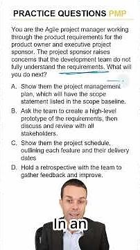 PMP Practice Question #040 - How to Understand Requirements