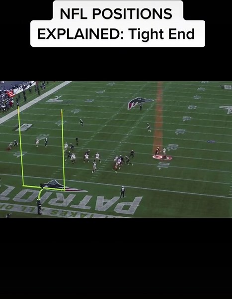 NFL POSITIONS EXPLAINED: Tight End #nfl #nfluk #chiefs #49ers #raiders @49ers @raiders @Chiefs