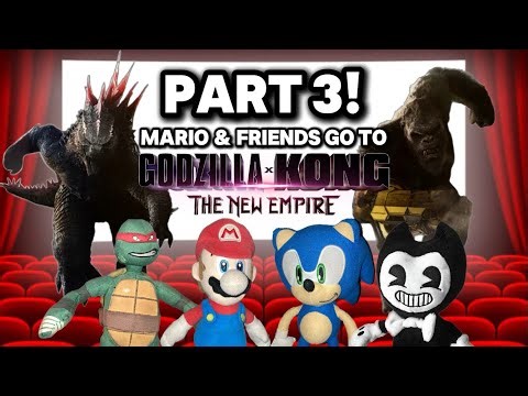Mario & Friends go to Godzilla X Kong: The New Empire Part 3!