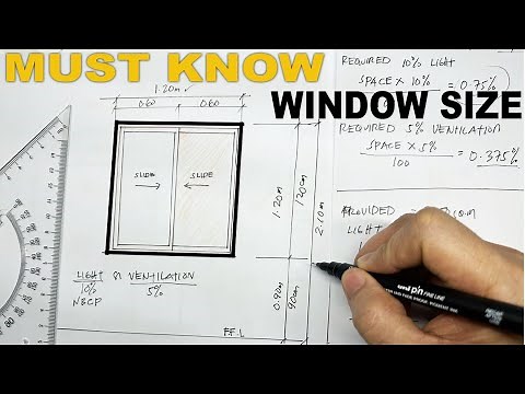 Window size must be calculated.