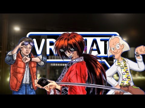 VRCHAT DRINKS WITH MARTY MCFLY AND DOC BROWN
